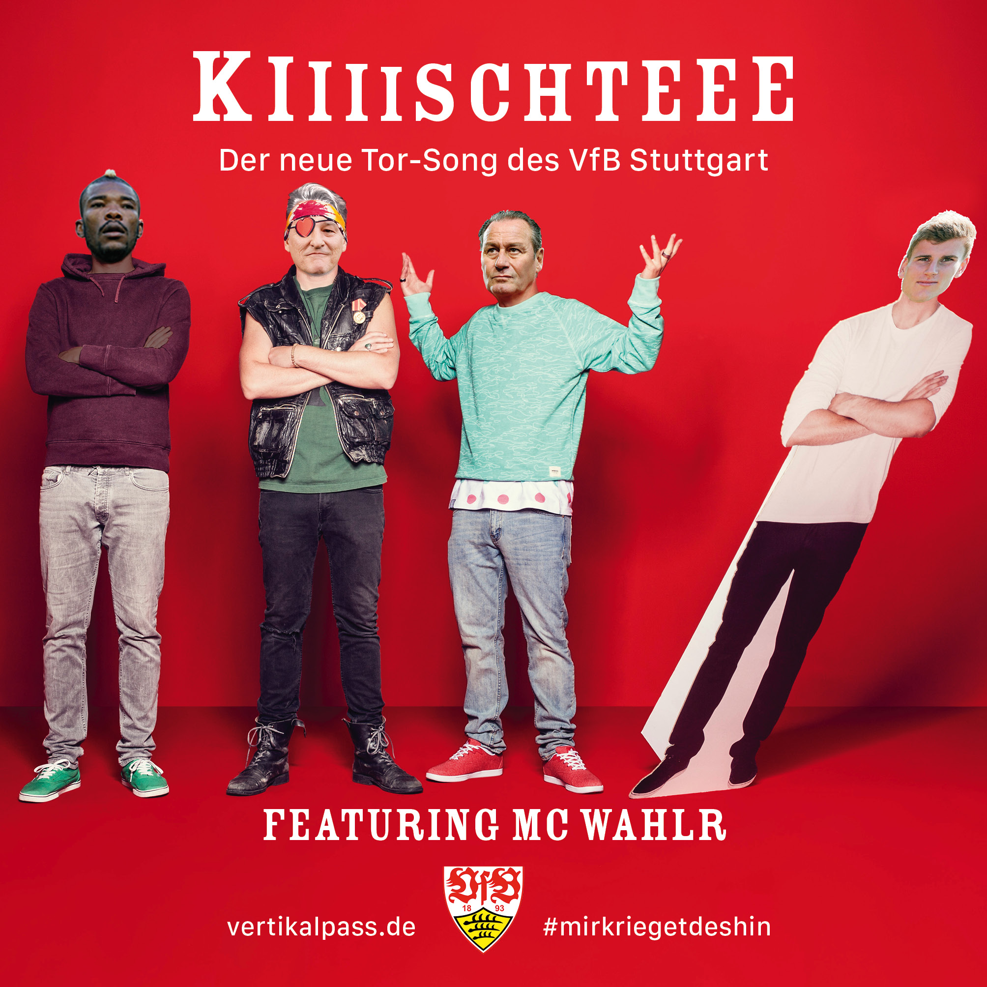 Das Cover von "Kiiiiiiiiischteee" featuring MC Wahlr, inspiriert von den Orsons (Chimperator), erhältlich nur als Vinyl.
