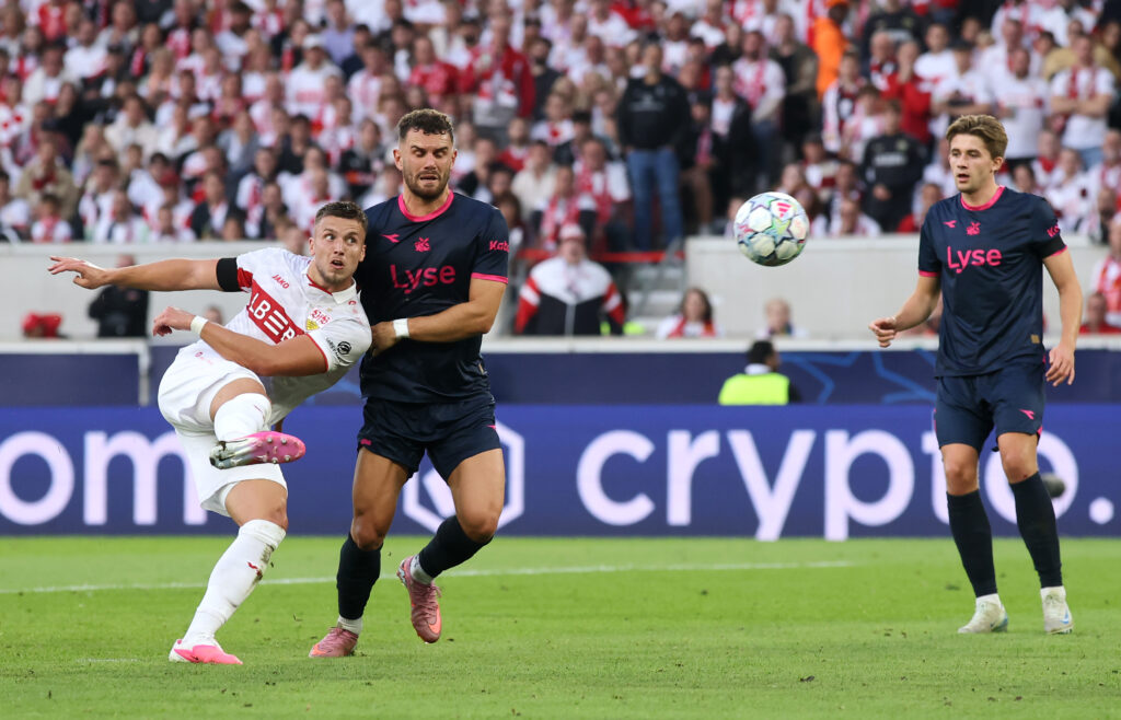 Medos drittes Tor innerhalb von 12 Minuten, womit er sich in die Geschichtsbücher des VfB einträgt!