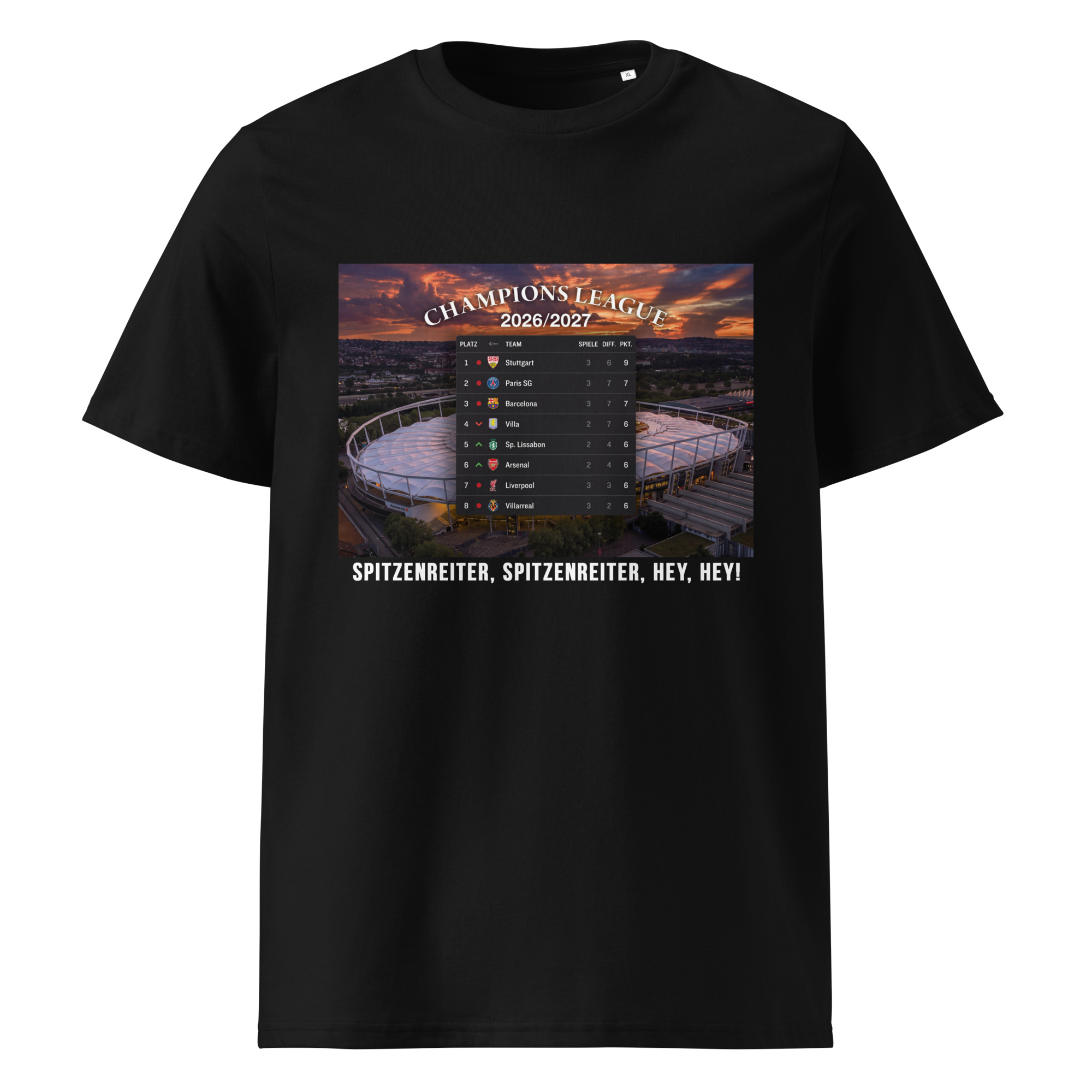 Top of Europe – Unisex Organic Cotton T-Shirt