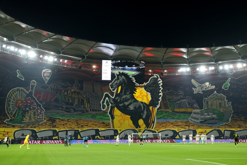 Die Cannstatter Kurve einmal mehr Champions League-würdig!